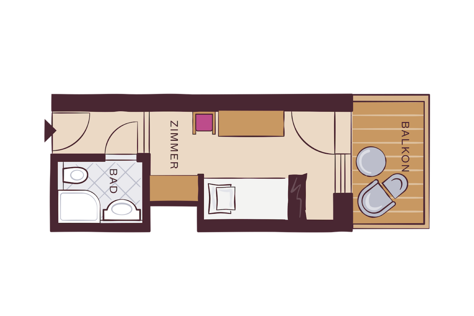 Einzelzimmer Komfort-1600x1067